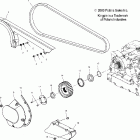 V04CB16 KINGPIN ALL OPTIONS Front drive sprocket - v04cb16 / all options
