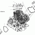 V04TB16CA TOURING CRUISER ALL OPTIONS Cam and valve covers - v04tb16 / all options