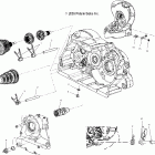 V04TB16CA TOURING CRUISER ALL OPTIONS Shift forks / drum - v04tb16 / all options