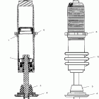 V04TB16CA TOURING CRUISER ALL OPTIONS Rear shock - v04tb16 / all options