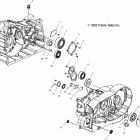 V04TB16CA TOURING CRUISER ALL OPTIONS Crankcase bearings - v04tb16 / all options