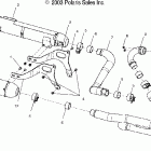 V04TB16CA TOURING CRUISER ALL OPTIONS Exhaust system - v04tb16 / all options