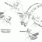 V04CB16 KINGPIN ALL OPTIONS Passenger footpegs / floorboards - v04cb16 / all o...