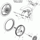 V04CB16 KINGPIN ALL OPTIONS Front wheel (billet) - v04cb16 / all options