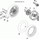 V04GB16/NC16 VICTORY VEGAS ALL OPTIONS Rear wheel (spoked) - v04gb16 / ca / cb / cc / ce ...