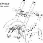 V04CB16 KINGPIN ALL OPTIONS Front fender and turn signals - v04cb16 / all opti...