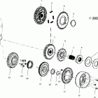 V04TB16CA TOURING CRUISER ALL OPTIONS Primary drive - v04tb16 / all options