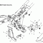 V04GB16/NC16 VICTORY VEGAS ALL OPTIONS Fuse box mount / rh side cover - v04gb16 / nc16 / ...