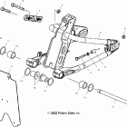 V04TB16CA TOURING CRUISER ALL OPTIONS Swing arm - v04tb16 / all options