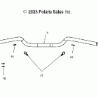 V04GB16/NC16 VICTORY VEGAS ALL OPTIONS Handlebar - v04gb16ca / cb / cc / ce / cg / cj / c...