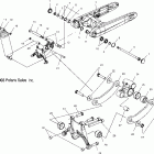 V04GB16/NC16 VICTORY VEGAS ALL OPTIONS Swing arm and rear suspension - v04gb16 / nc16 / a...