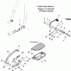 V04GB16/NC16 VICTORY VEGAS ALL OPTIONS R.h. footpeg / floorboard / brake - v04gb16 / nc16...