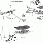 V04TB16CA TOURING CRUISER ALL OPTIONS Floor board and side stand - v04tb16 / all options