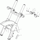 V03GB16 VICTORY VEGAS ALL OPTIONS Front fender and turn signals - v03gb16 / all opti...