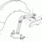 V02TB16 TOURING CRUISER ALL OPTIONS Strut and hanger mounting - v02tb16 / all options