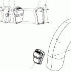 V02CD16 DELUXE CRUISER ALL OPTIONS Taillight - v02cd16 / all options