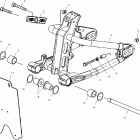 V03CB16CA CLASSIC CRUISER ALL OPTIONS Swing arm - v03cb16 / all options