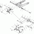 V03GB16 VICTORY VEGAS ALL OPTIONS Swing arm and rear suspension - v03gb16 / all opti...
