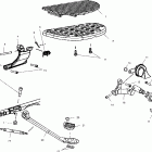 V02CB16 STANDARD CRUISER ALL OPTIONS Floor board and side stand - v02cb16 / all options