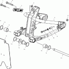 V02CD16 DELUXE CRUISER ALL OPTIONS Swing arm - v02cd16 / all options