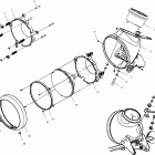 V02CD16 DELUXE CRUISER ALL OPTIONS Headlight - v02cd16 / all options