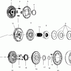 V02CD16 DELUXE CRUISER ALL OPTIONS Primary drive - v02cd16 / all options