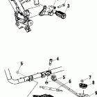 V01CS15DC SPORTCRUISER Sidestand and footpeg mounting - v01cs15da