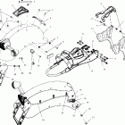 V01CS15DC SPORTCRUISER Rear fender and taillight mounting - v01cs15da