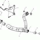 V01CS15DC SPORTCRUISER Exhaust system - v01cs15da