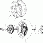 V01CS15DC SPORTCRUISER Rear wheel - v01cs15da