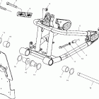 V01CD15CC DELUXE CRUISER Swing arm - v01cd15cc