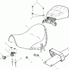 V01CD15CC DELUXE CRUISER Seat - v01cd15cc