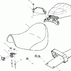 V00CB15CD STANDARD CRUISER Seat - v00cb15dc