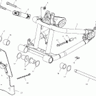 V00CB15CD STANDARD CRUISER Swing arm - v00cb15dc