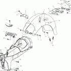 V00CB15DCS SPECIAL EDITION Subframe and rear fender - v00cb15das