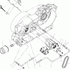V00CS15CD SPORT CRUISER Oil pump mounting - v00cs15le