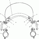 V00CB15DCS SPECIAL EDITION Windshield - v00cb15das