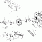 V00CS15CD SPORT CRUISER Front drive sprocket - v00cs15dc