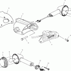 V00CS15CD SPORT CRUISER Taillight and turn signal - v00cs15dc