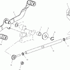 V00CB15CD STANDARD CRUISER Shift lever - v00cb15dc