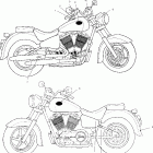 V99CB15DB STANDARD CRUISER Decals - v99cb15db