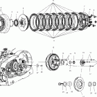 V99CB15DB STANDARD CRUISER Drive clutch - v99cb15da