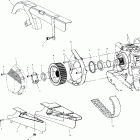 V99CB15DB STANDARD CRUISER Front drive sprocket - v99cb15db