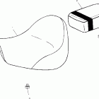 V99CB15DB STANDARD CRUISER Seat - v99cb15db