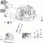 V99CB15LCZ STANDARD CRUISER Shift forks / drum - v99cb15lcz