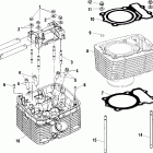 V99CB15LCZ STANDARD CRUISER Cylinder and head - v99cb15lcz