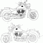 V99CB15LCZ STANDARD CRUISER Decals - v99cb15lcz