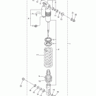 WR450F WR450FA Задняя подвеска
