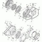 V MAX VMX17BCB/VMX17BB Крышка картера двигателя