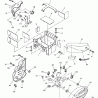 V STAR 950-XVS95YB/XVS95YCB Боковая панель
